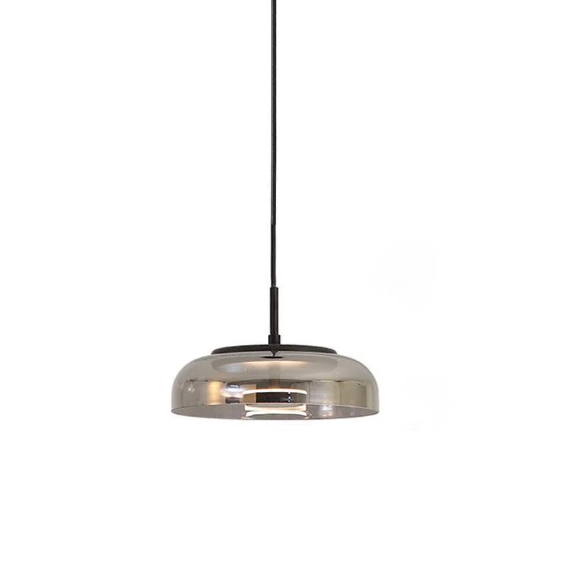 Nowoczesna Lampa Wisząca ze Szklanym Kloszem