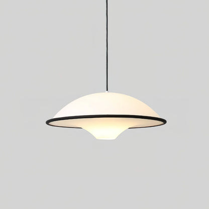 Nowoczesna Lampa Wisząca – Minimalistyczny Design z Owalnym Kloszem