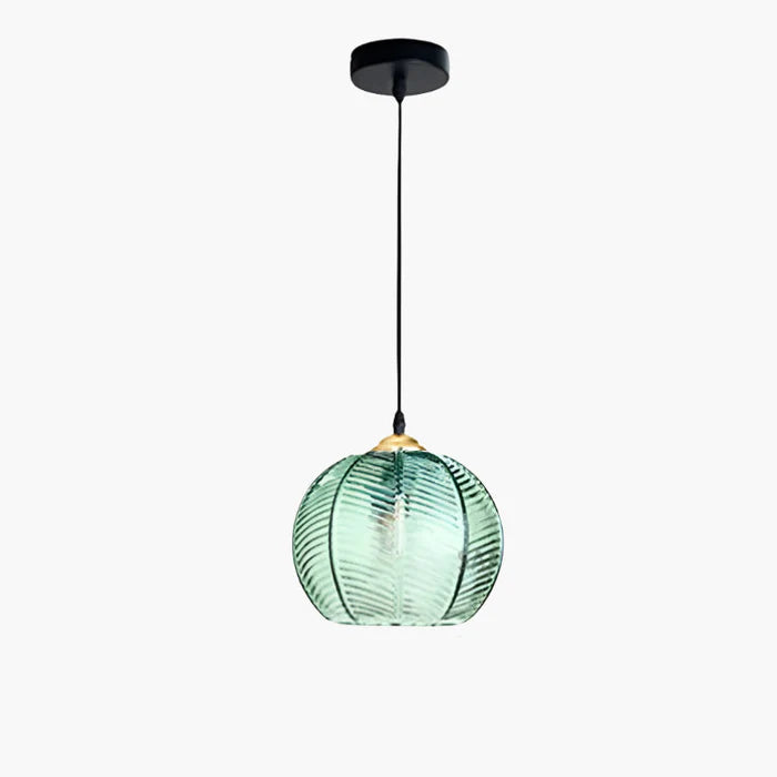 Szklana Lampa Wisząca w Formie Kuli