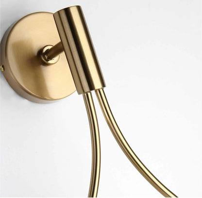 Nowoczesny kinkiet lampa ścienna LED z kulistym kloszem