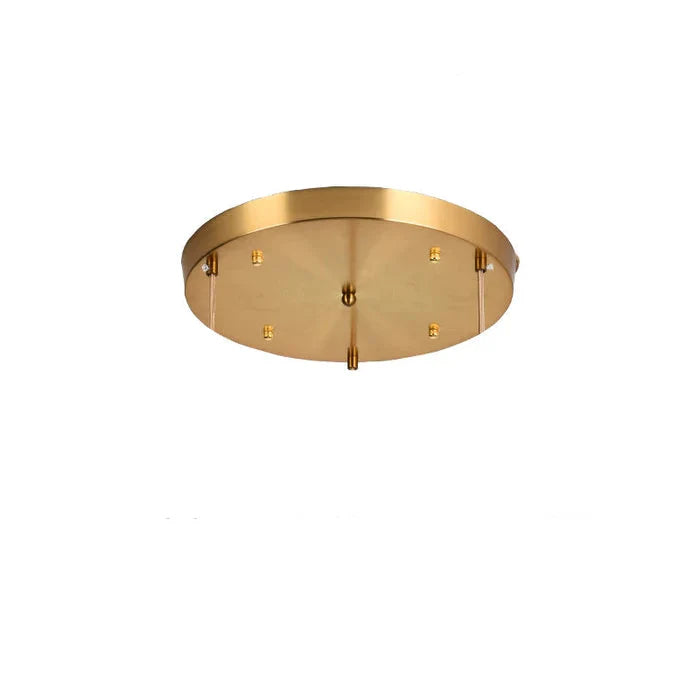 Szklana lampa wisząca w stylu vintage z ryflowanym kloszem i złotym wykończeniem