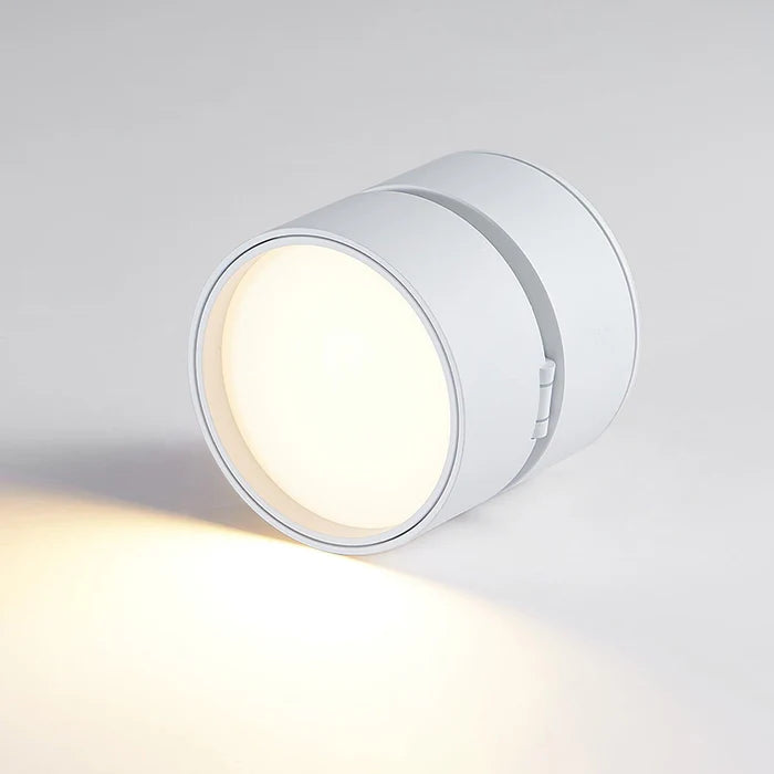 Nowoczesna regulowana lampka sufitowa LED