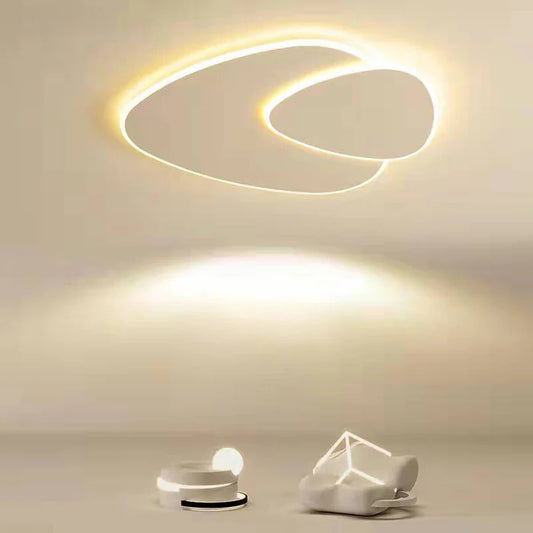 Nowoczesna lampa sufitowa LED – Abstrakcyjna lampa natynkowa
