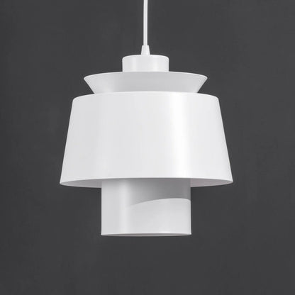 Nowoczesna lampa wisząca LED metalowy klosz designerskie oświetlenie do jadalni i salonu