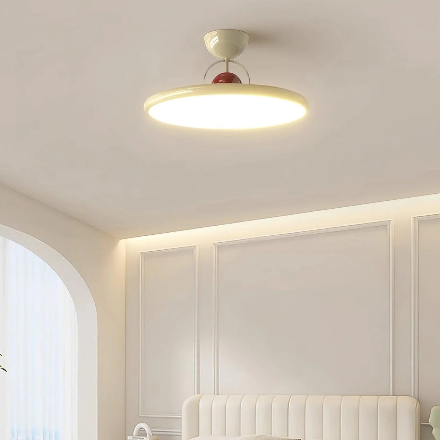 Nowoczesne Oświetlenie sufitowe z minimalnym designem do sypialni, salonu lub biura Bauhaus
