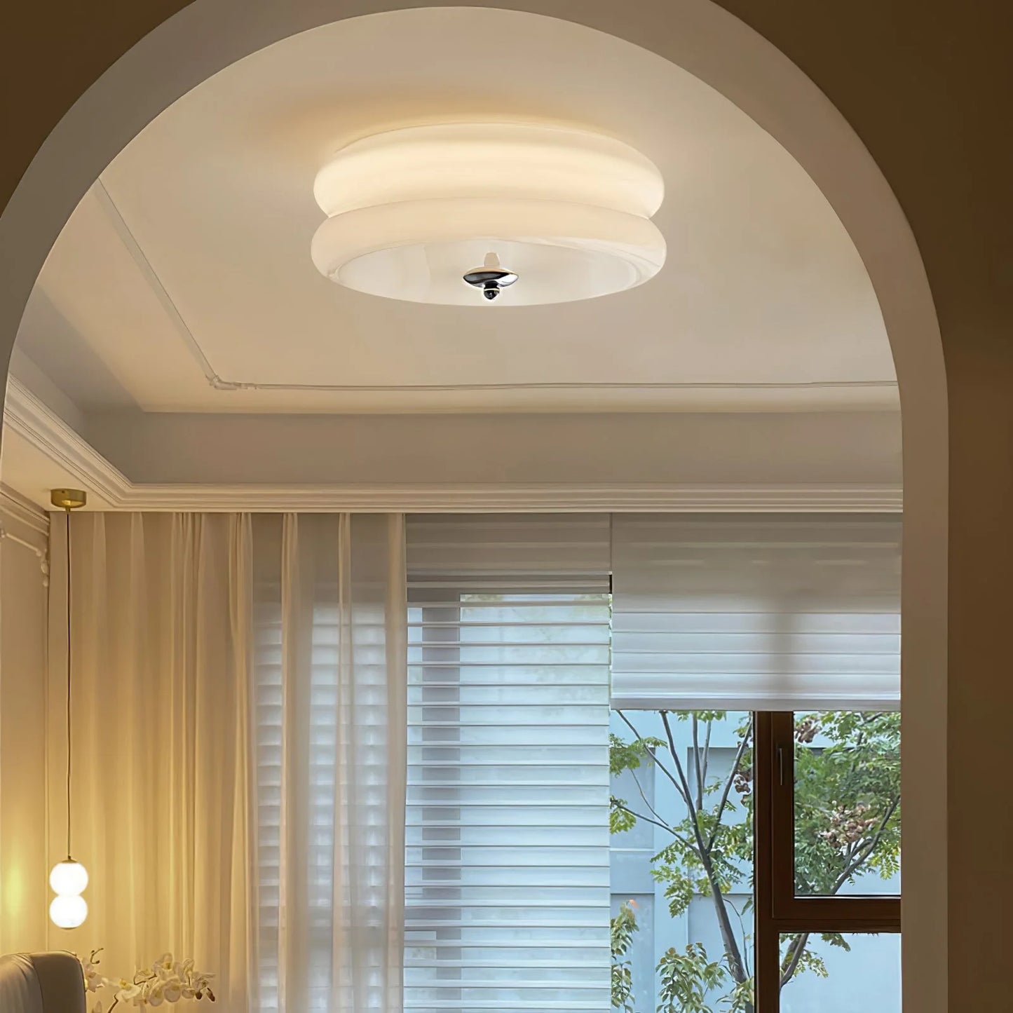Nowoczesna Lampa Sufitowa Plafon – Okrągła Oprawa LED do Sypialni, Salonu i Korytarza