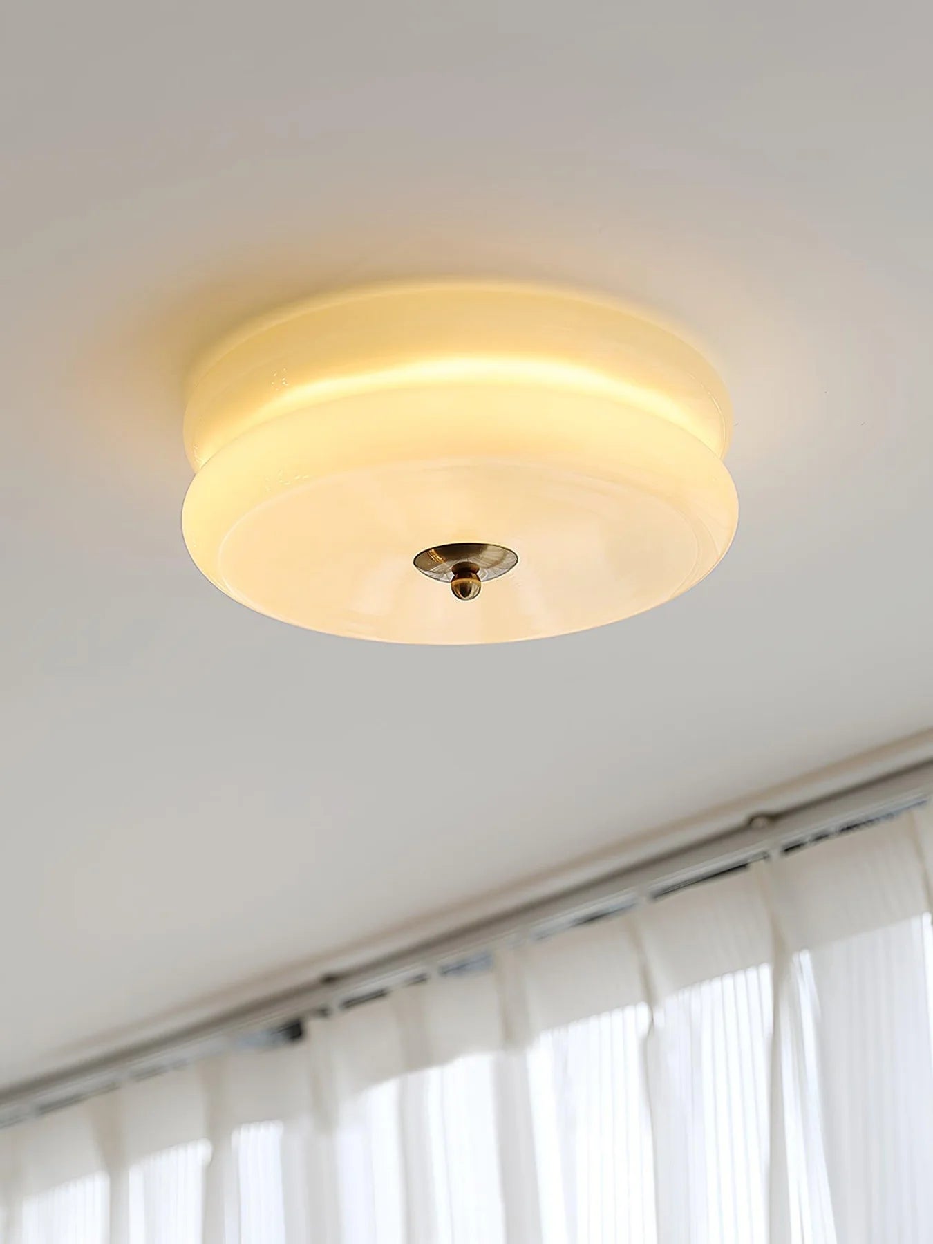 Nowoczesna Lampa Sufitowa Plafon – Okrągła Oprawa LED do Sypialni, Salonu i Korytarza