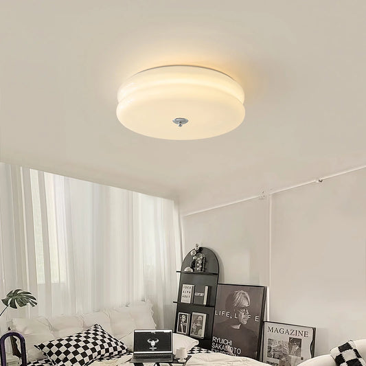 Nowoczesna Lampa Sufitowa Plafon – Okrągła Oprawa LED do Sypialni, Salonu i Korytarza