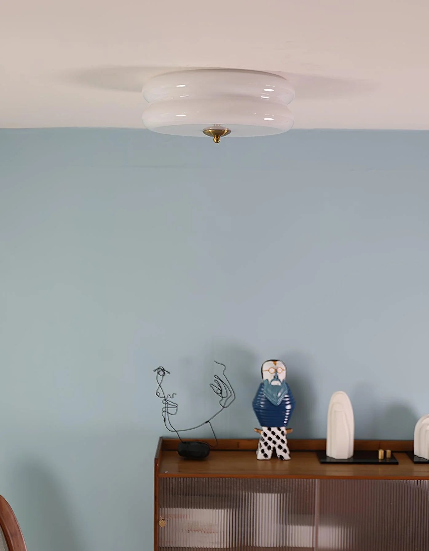 Nowoczesna Lampa Sufitowa Plafon – Okrągła Oprawa LED do Sypialni, Salonu i Korytarza