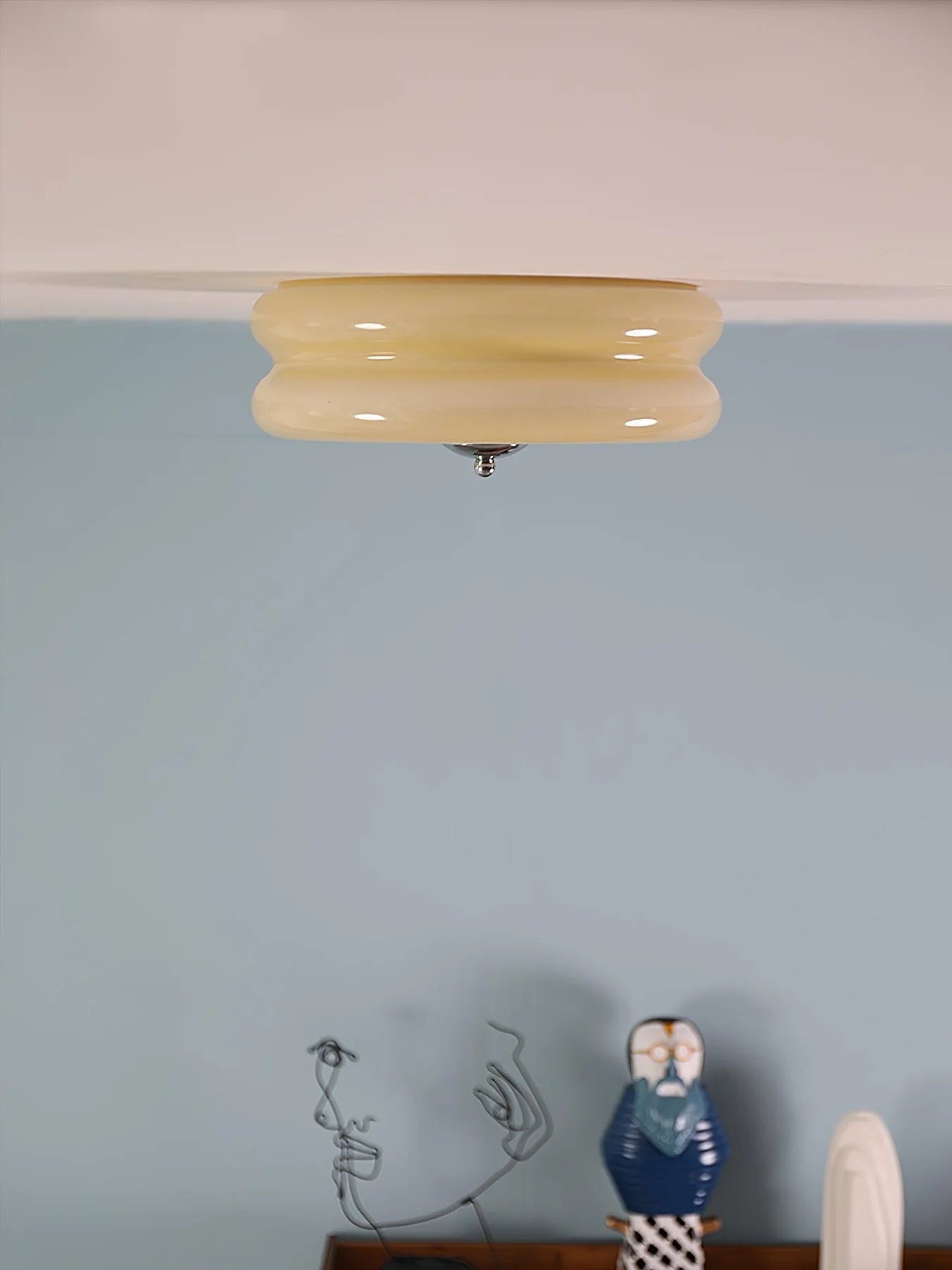 Nowoczesna Lampa Sufitowa Plafon – Okrągła Oprawa LED do Sypialni, Salonu i Korytarza