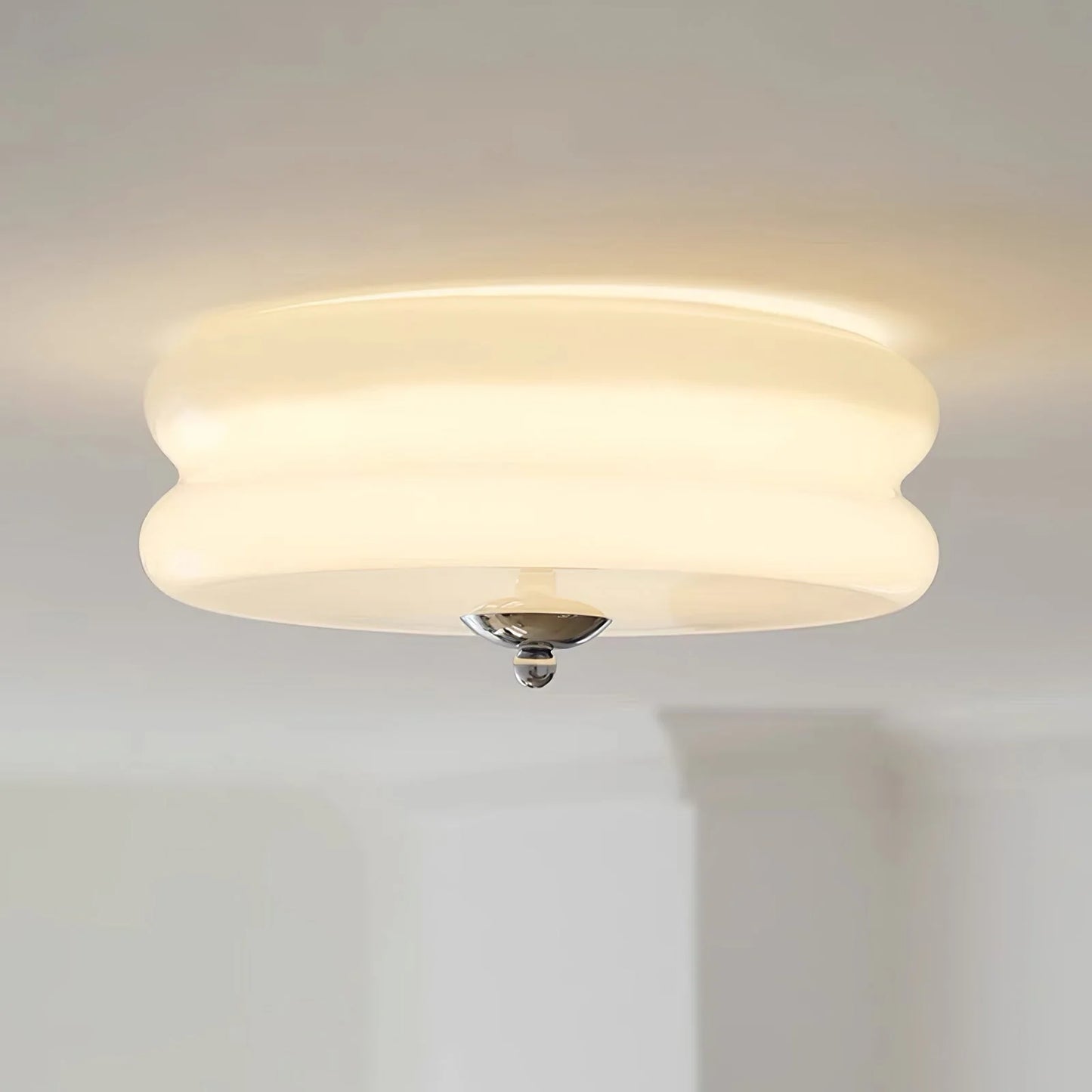 Nowoczesna Lampa Sufitowa Plafon – Okrągła Oprawa LED do Sypialni, Salonu i Korytarza