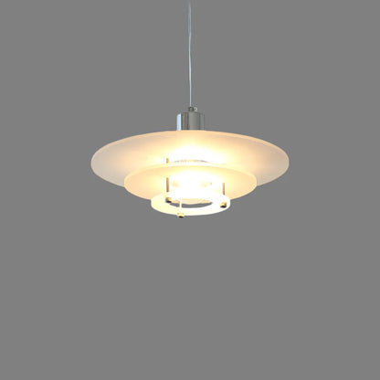 Nowoczesna Warstwowa Wisząca Lampa Akrylowa
