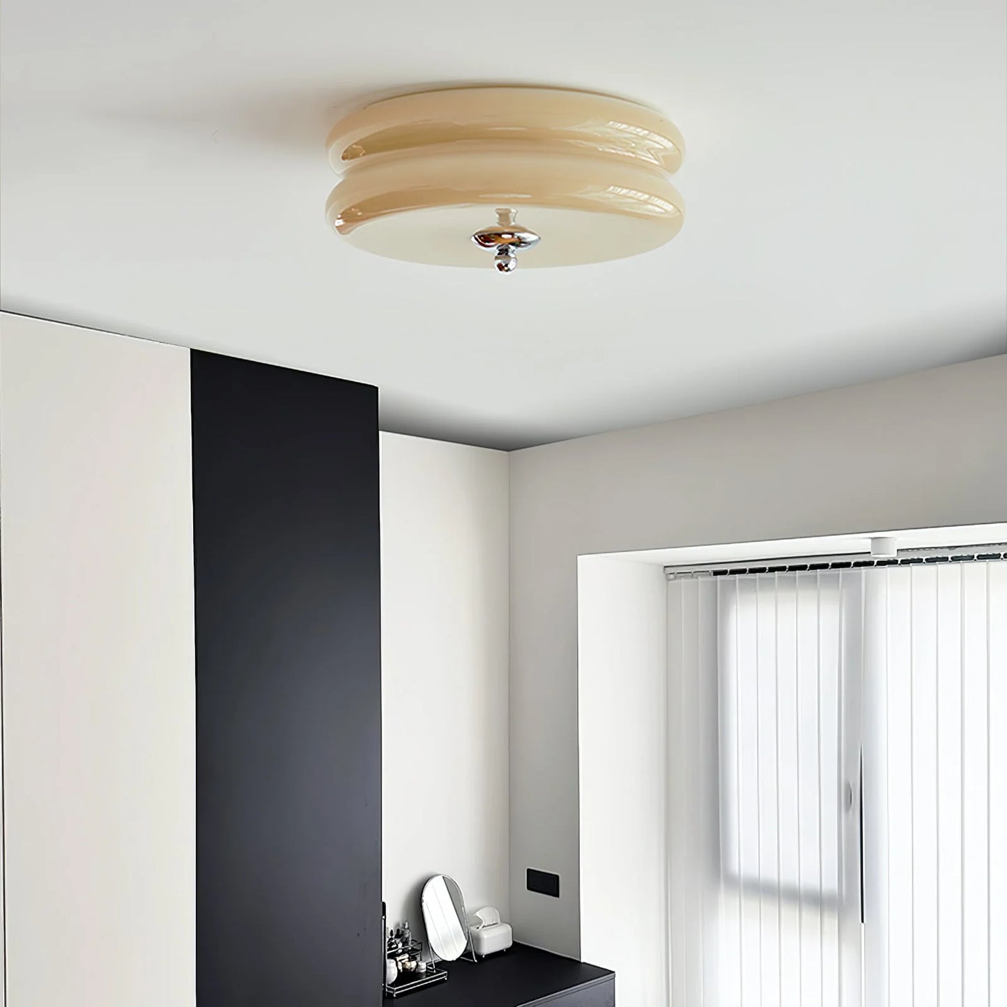 Nowoczesna Lampa Sufitowa Plafon – Okrągła Oprawa LED do Sypialni, Salonu i Korytarza