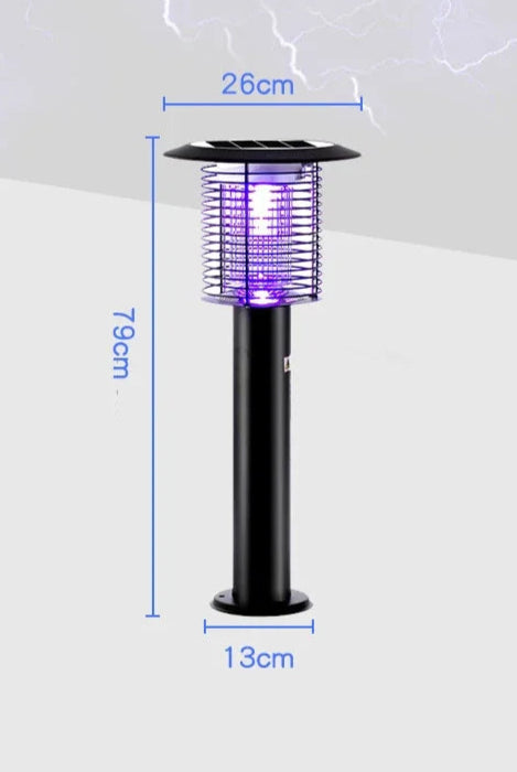 Solarna Lampa Owadołapka do Ogrodu na Komary