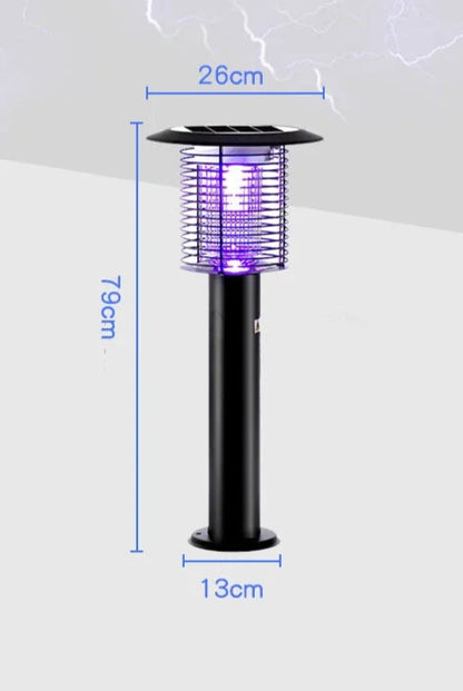 Solarna Lampa Owadołapka do Ogrodu na Komary