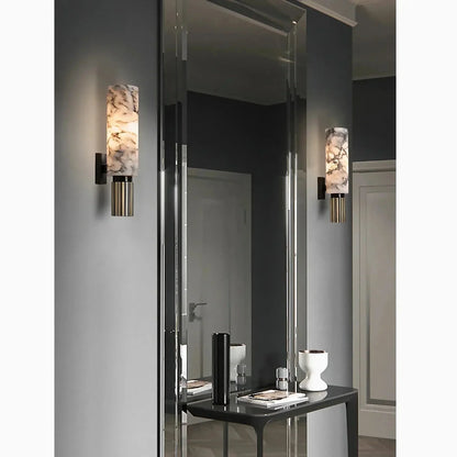 Ścienna Lampa z Efektem Marmuru – Elegancja i Nowoczesność