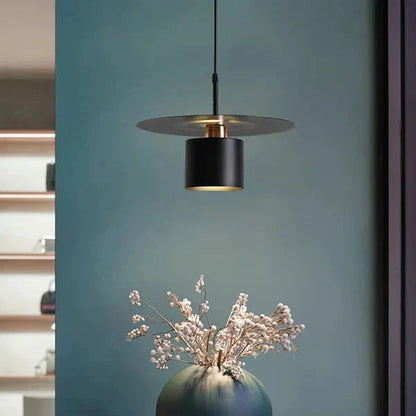 Nowoczesna Lampa Wisząca Skandynawska z Geometrycznym Akcentem