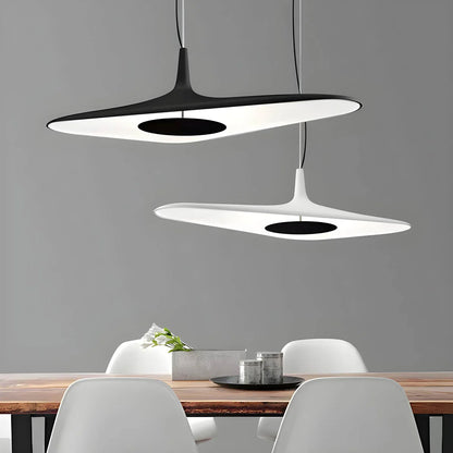 Nowoczesna Lampa Wisząca LED – Futurystyczny Design w Stylu Minimalistycznym