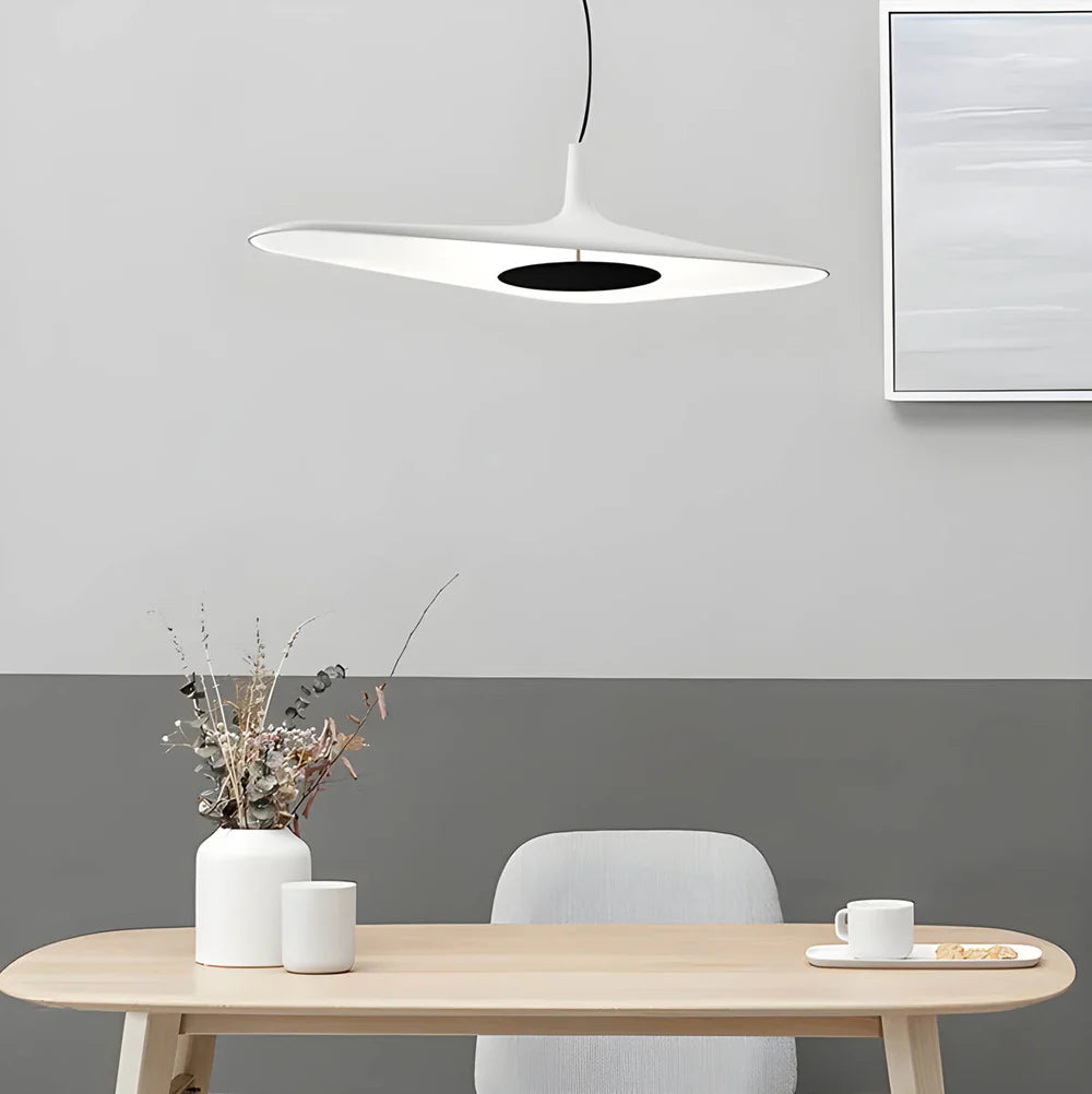 Nowoczesna Lampa Wisząca LED – Futurystyczny Design w Stylu Minimalistycznym