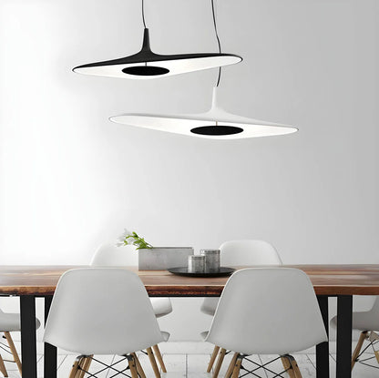 Nowoczesna Lampa Wisząca LED – Futurystyczny Design w Stylu Minimalistycznym