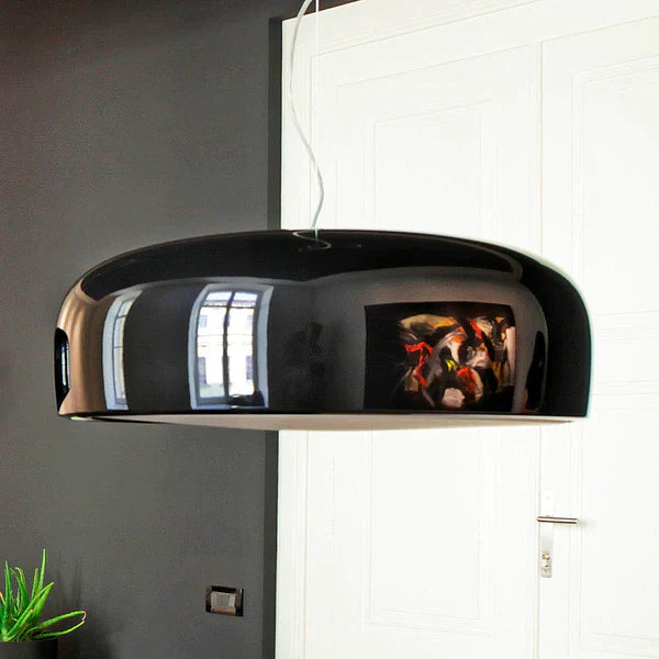 Nowoczesna Lampa Wisząca LED w Kształcie Dysku