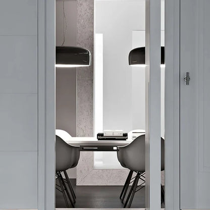 Nowoczesna Lampa Wisząca LED w Kształcie Dysku