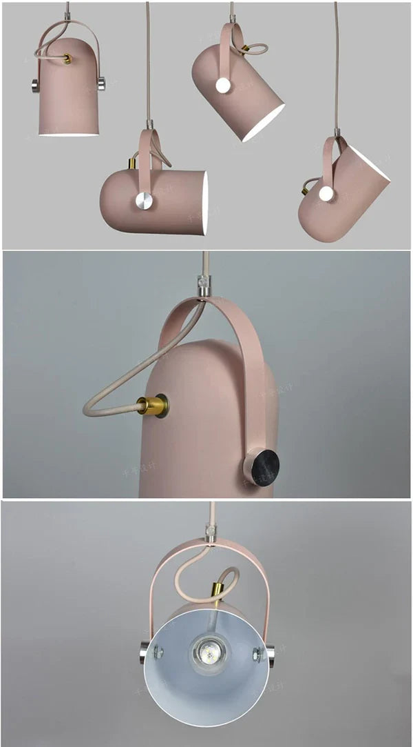 Nowoczesna regulowana lampa wisząca – kolorowa designerska lampa sufitowa