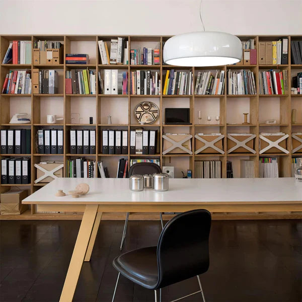 Nowoczesna Lampa Wisząca LED w Kształcie Dysku