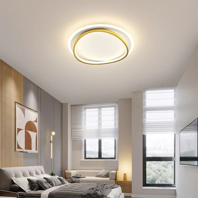 Nowoczesna Lampa Sufitowa LED w Futurystycznym Stylu