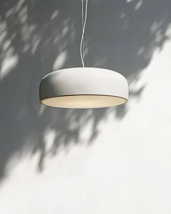 Nowoczesna Lampa Wisząca LED w Kształcie Dysku