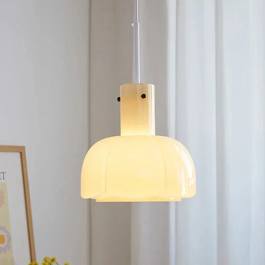 Kreatywna Szklana Lampa Wisząca do Salonu i Jadalni