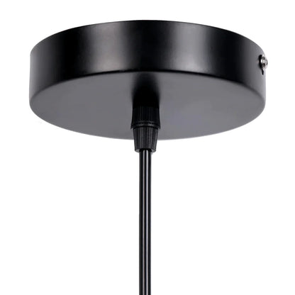 Industrialna Lampa Wisząca z Metalowym Kloszem