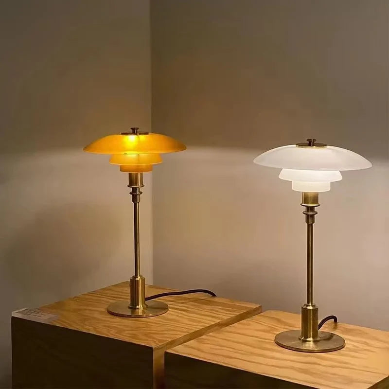 Duńska Designerska Lampa Stołowa