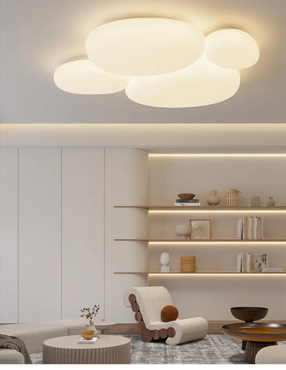 Lampa sufitowa LED w kształcie chmurki