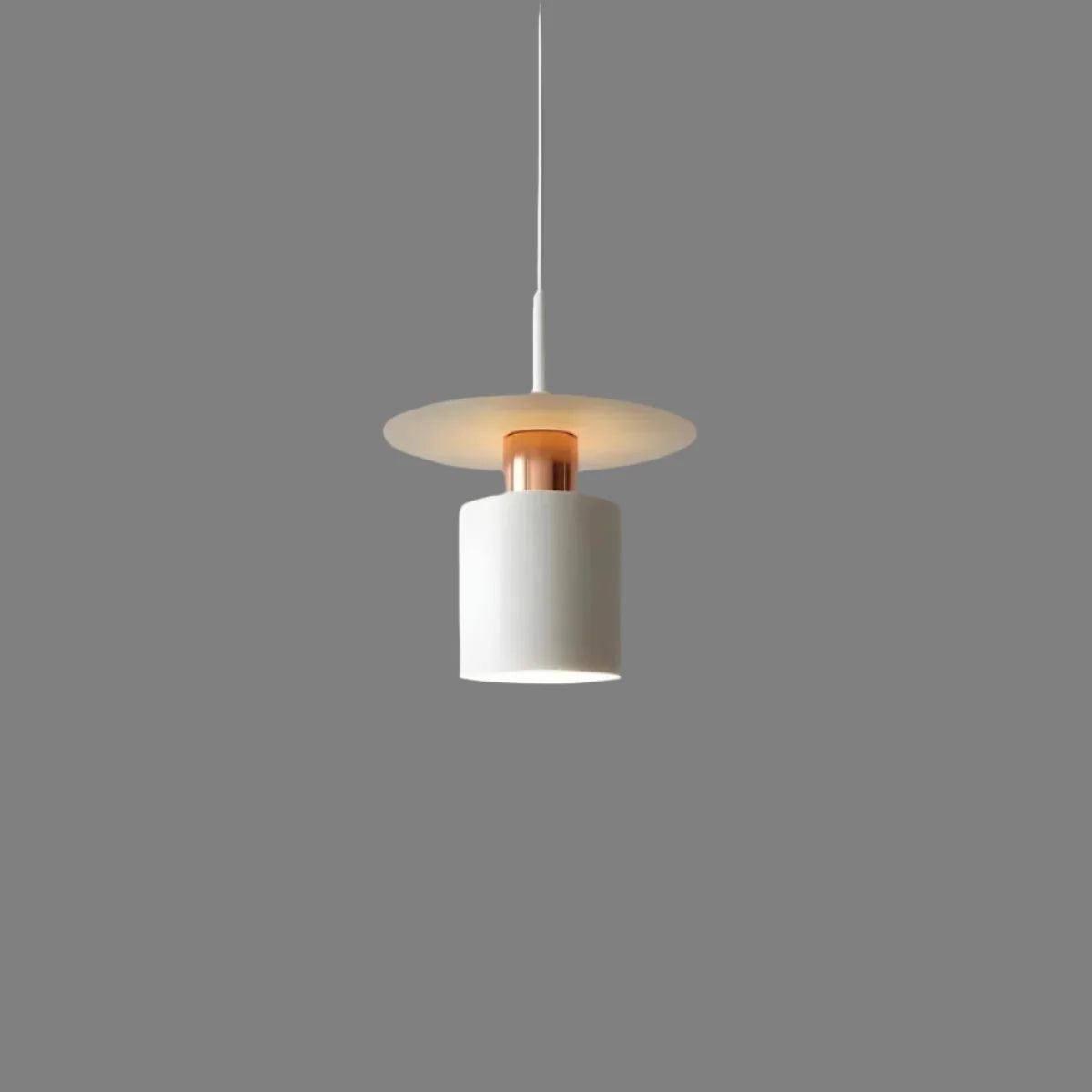 Nowoczesna Lampa Wisząca Skandynawska z Geometrycznym Akcentem