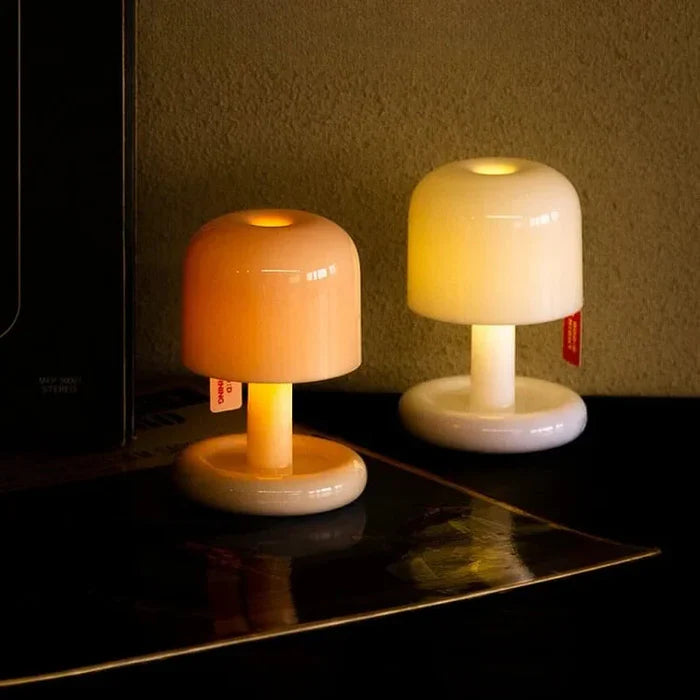 Mini lampka LED retro – przenośna lampka stołowa USB do dekoracji i nastrojowego oświetlenia