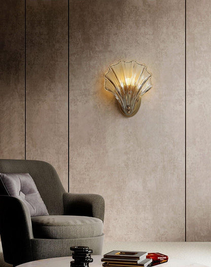 Kinkiet Ścienny Lampa LED w Kształcie Muszli