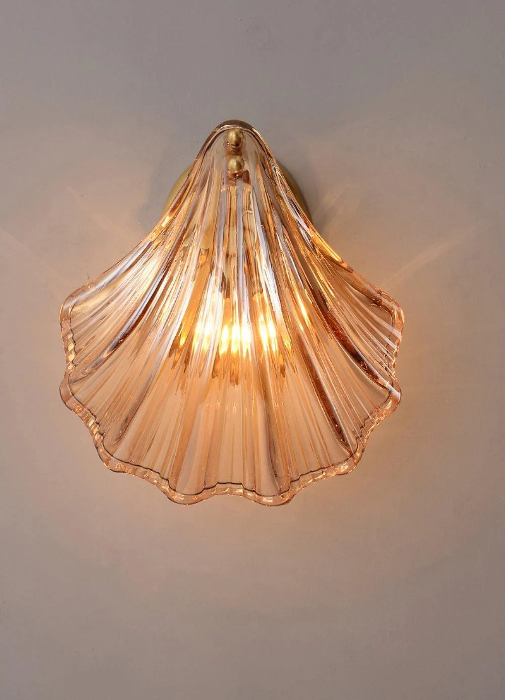 Kinkiet Ścienny Lampa LED w Kształcie Muszli