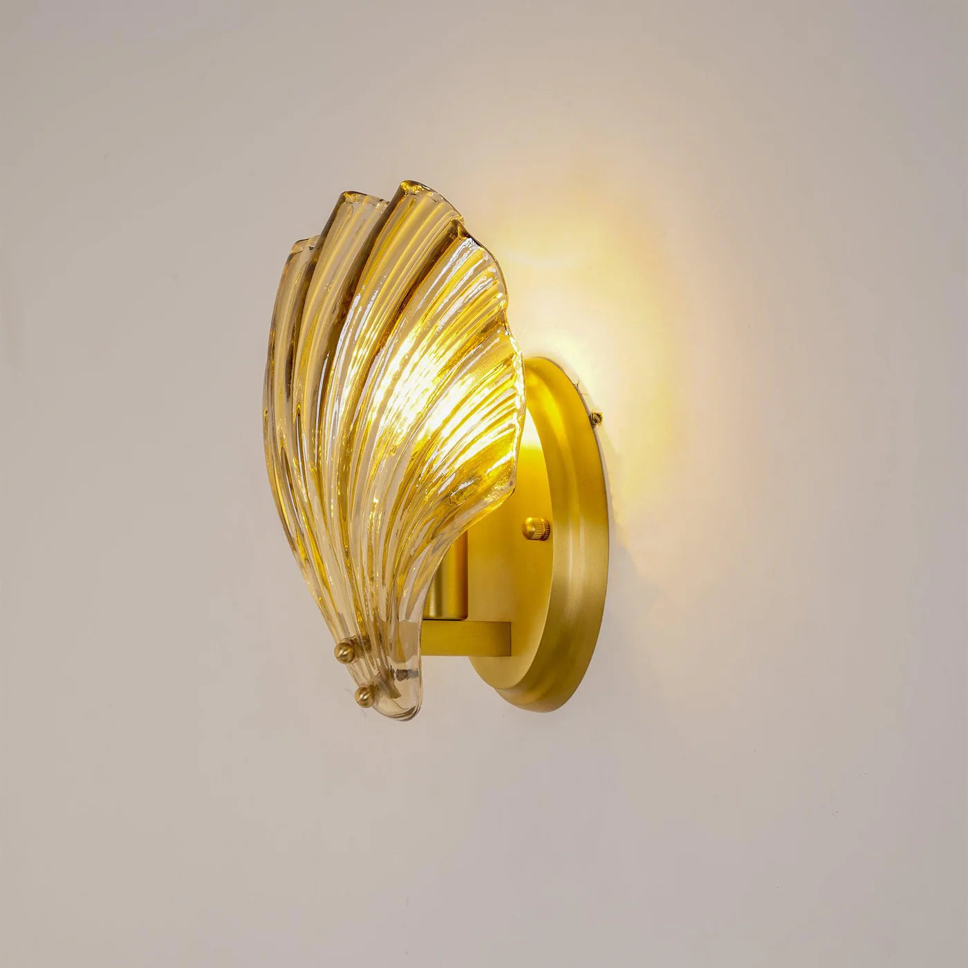 Kinkiet Ścienny Lampa LED w Kształcie Muszli