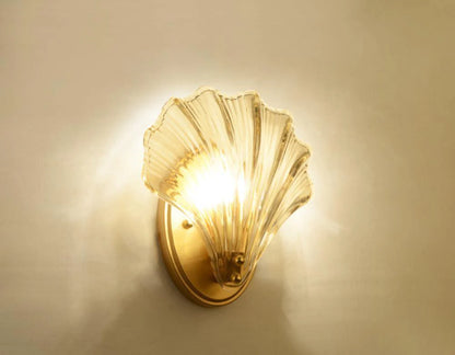 Kinkiet Ścienny Lampa LED w Kształcie Muszli