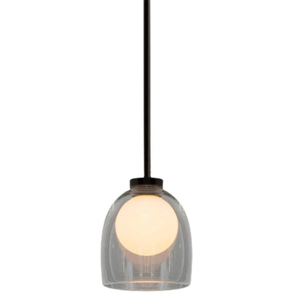 Elegancka Lampa Wisząca ze Szkła – Nowoczesny Minimalizm